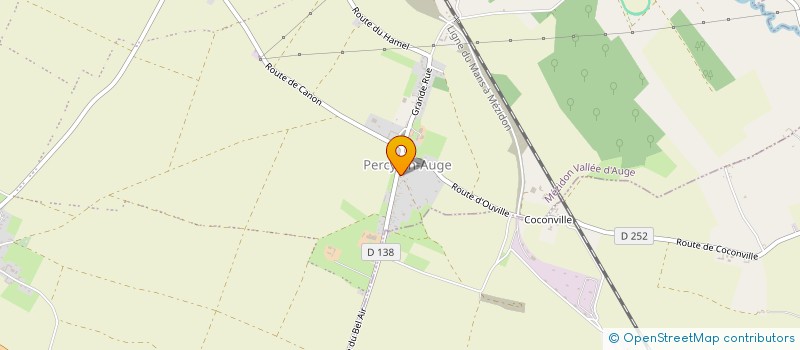 localisation de l'entreprise SOCIETE CIVILE IMMOBILIERE DU PETIT CLOS  MEZIDON VALLEE D'AUGE