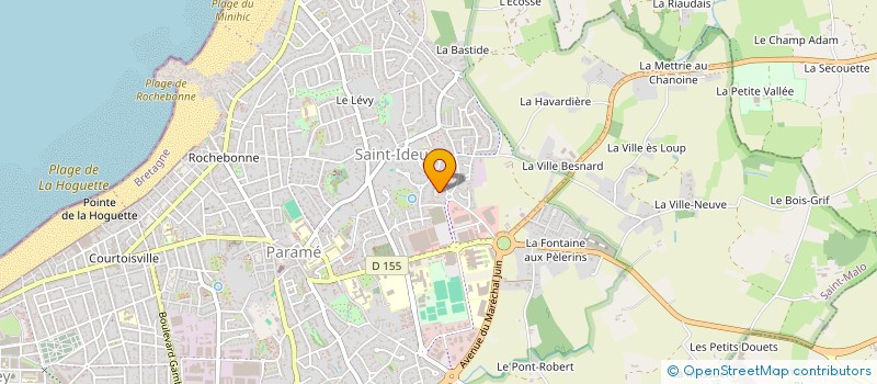 localisation de l'entreprise SOCIETE CIVILE IMMOBILIERE DU PETIT PRE  SAINT-MALO
