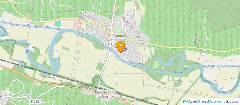 localisation de l'entreprise SOCIETE CIVILE IMMOBILIERE DU PIGNON VERT  DAMERY