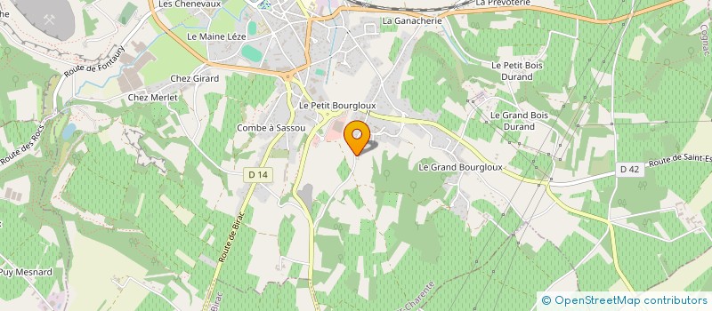localisation de l'entreprise SOCIETE CIVILE IMMOBILIERE DU PLAINEAU CHATEAU9 à CHATEAUNEUF-SUR-CHARENTE