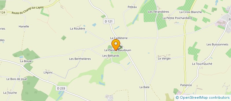localisation de l'entreprise SOCIETE CIVILE IMMOBILIERE DU PLESSIS à CHEMILLE-EN-ANJOU