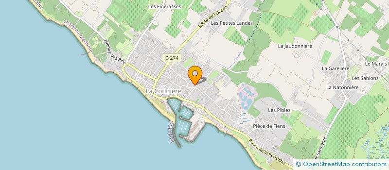 localisation de l'entreprise SOCIETE CIVILE IMMOBILIERE DU PUITS DE PIERRE  SAINT-PIERRE-D'OLERON