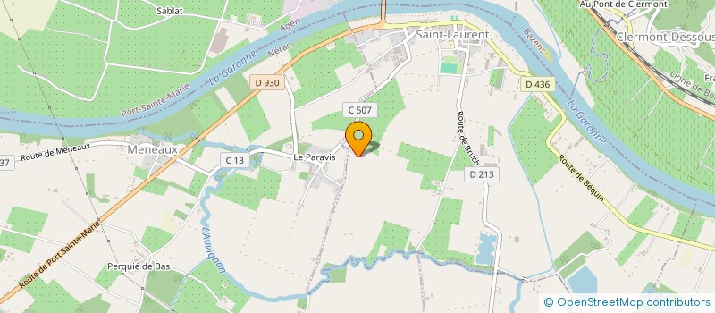 localisation de l'entreprise SOCIETE CIVILE IMMOBILIERE DU PYRE  MONTESQUIEU