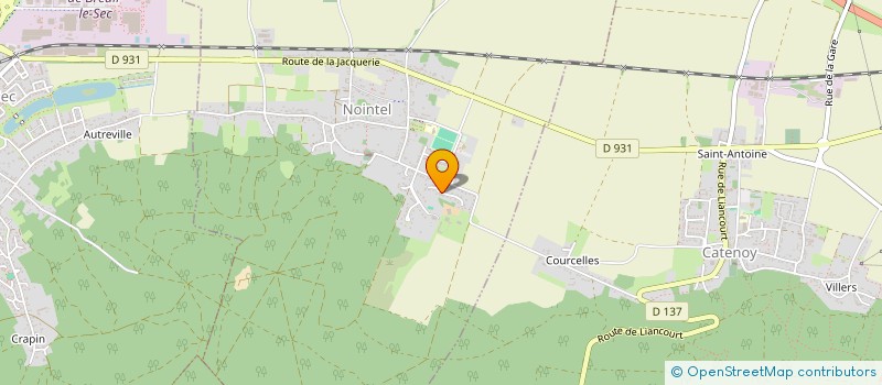 localisation de l'entreprise SOCIETE CIVILE IMMOBILIERE DU RENOUVEAU  NOINTEL