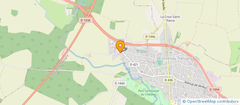 localisation de l'entreprise SOCIETE CIVILE IMMOBILIERE DU RU DE LAUNOY  FONTENAY-TRESIGNY