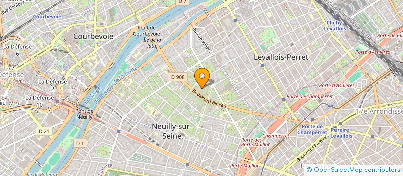 localisation de l'entreprise SOCIETE CIVILE IMMOBILIERE DU SQUARE à NEUILLY-SUR-SEINE