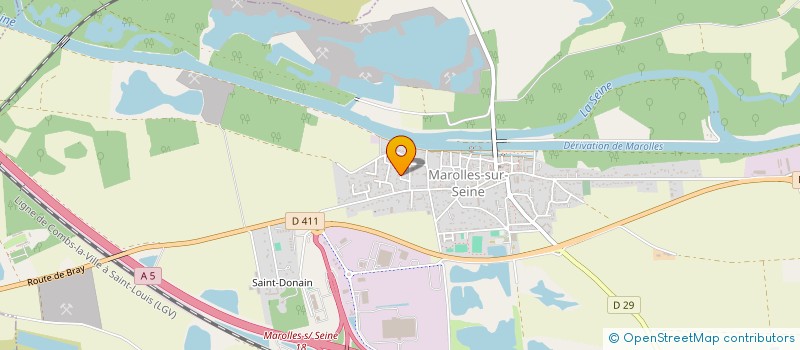 localisation de l'entreprise SOCIETE CIVILE IMMOBILIERE DU TERTRE  MISY-SUR-YONNE