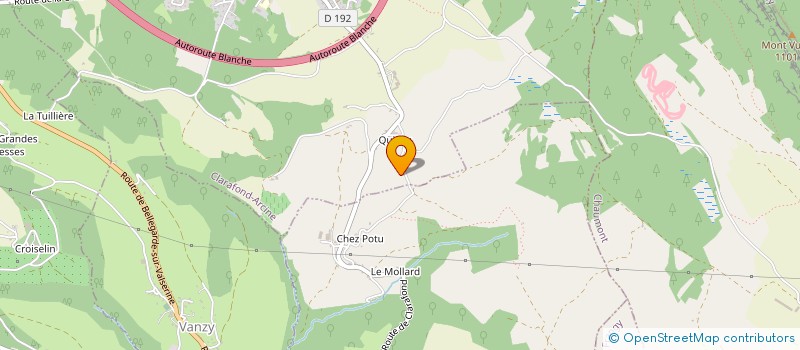 localisation de l'entreprise SOCIETE CIVILE IMMOBILIERE DU TRIEUR  CLARAFOND-ARCINE