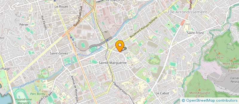 localisation de l'entreprise SOCIETE CIVILE IMMOBILIERE DU VAL GERALD  MARSEILLE