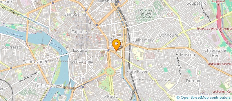 localisation de l'entreprise SOCIETE CIVILE IMMOBILIERE DUALD ET PAR ABREVIATION SCI DUALD à TOULOUSE