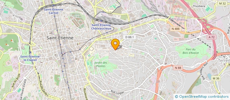 localisation de l'entreprise SOCIETE CIVILE IMMOBILIERE DUB  SAINT-ETIENNE