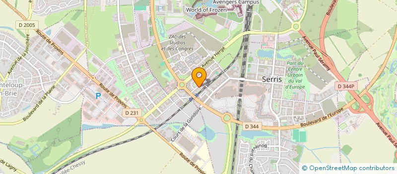 localisation de l'entreprise SOCIETE CIVILE IMMOBILIERE DUBURQUE  CHESSY