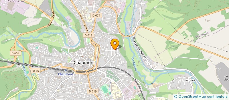 localisation de l'entreprise SOCIETE CIVILE IMMOBILIERE DUCAROUX à CHAUMONT