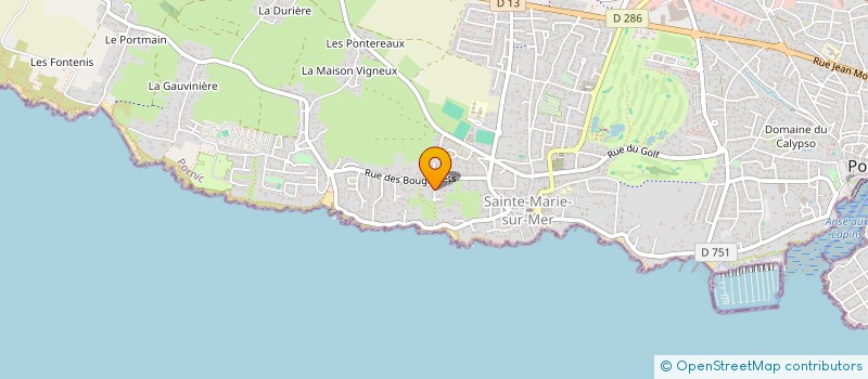 localisation de l'entreprise SOCIETE CIVILE IMMOBILIERE DUCLECOL  PORNIC