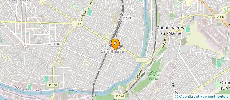 localisation de l'entreprise SOCIETE CIVILE IMMOBILIERE DUDE à SAINT-MAUR-DES-FOSSES