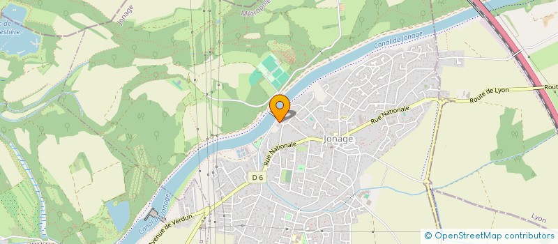 localisation de l'entreprise SOCIETE CIVILE IMMOBILIERE DUGUDU  JONAGE