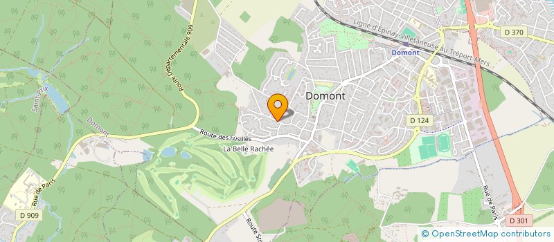 localisation de l'entreprise SOCIETE CIVILE IMMOBILIERE DUMAILLE  DOMONT