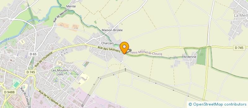 localisation de l'entreprise SOCIETE CIVILE IMMOBILIERE DUMOUV  FONTENAY-LE-COMTE