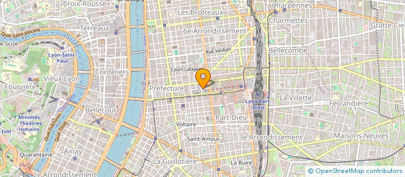 localisation de l'entreprise SOCIETE CIVILE IMMOBILIERE DUNOIR  LYON