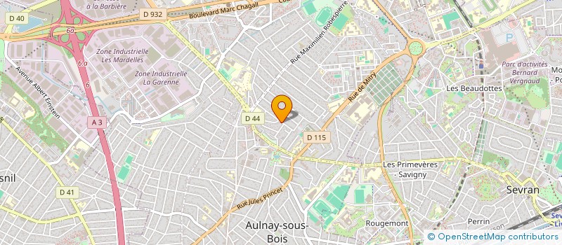 localisation de l'entreprise SOCIETE CIVILE IMMOBILIERE EBPH à AULNAY-SOUS-BOIS