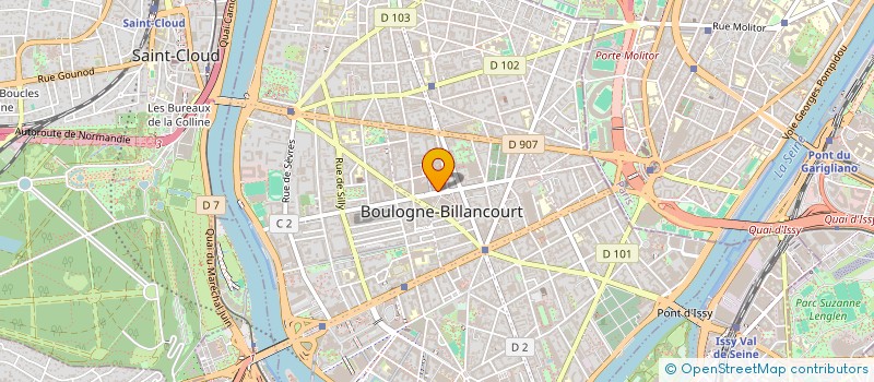localisation de l'entreprise SOCIETE CIVILE IMMOBILIERE EC2S IMMO à BOULOGNE-BILLANCOURT