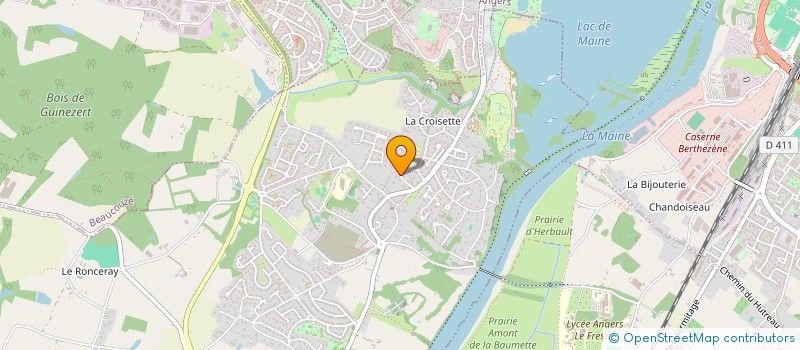 localisation de l'entreprise SOCIETE CIVILE IMMOBILIERE ECLART  BOUCHEMAINE