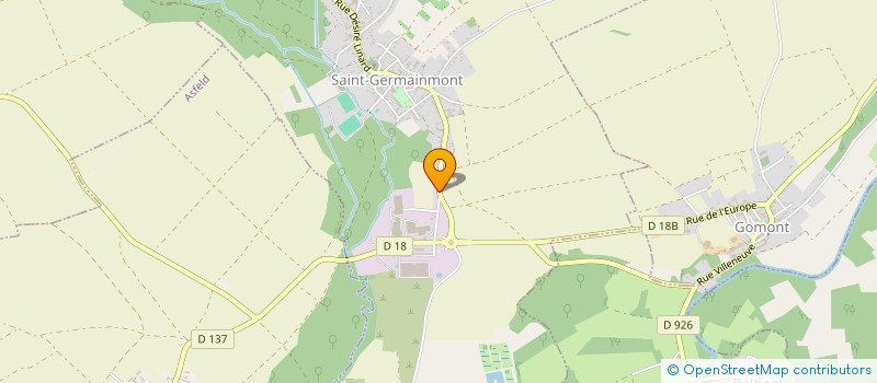 localisation de l'entreprise SOCIETE CIVILE IMMOBILIERE ECLORA  EN ABREGE SCI ECLORA  SAINT-GERMAINMONT