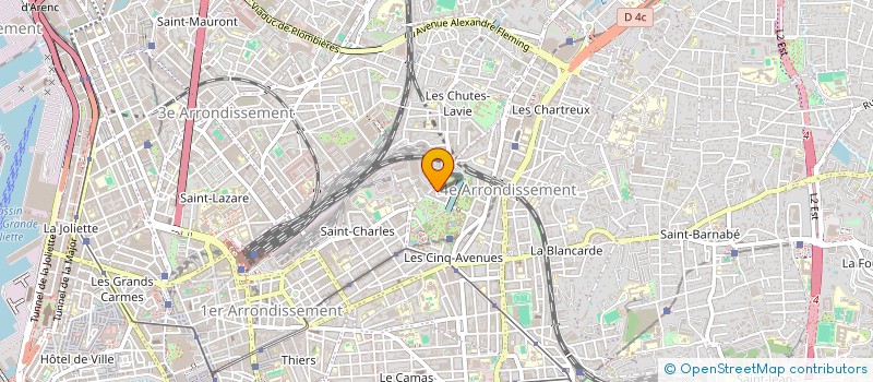 localisation de l'entreprise SOCIETE CIVILE IMMOBILIERE ECO-THERM à MARSEILLE
