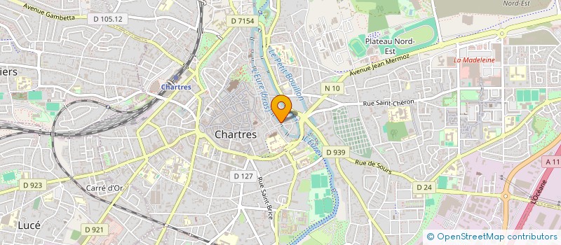 localisation de l'entreprise SOCIETE CIVILE IMMOBILIERE ECOSYSTEM à CHARTRES