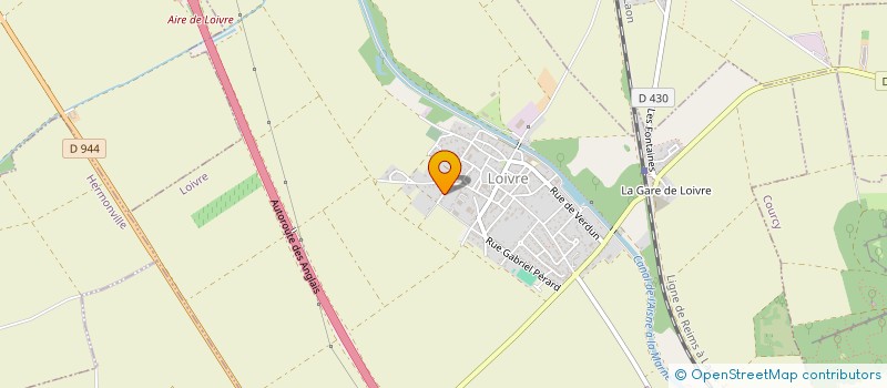 localisation de l'entreprise SOCIETE CIVILE IMMOBILIERE EDEL  LOIVRE