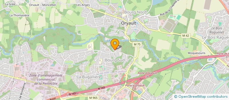 localisation de l'entreprise SOCIETE CIVILE IMMOBILIERE EGE à ORVAULT