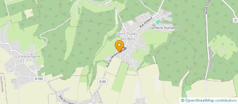 localisation de l'entreprise SOCIETE CIVILE IMMOBILIERE EGKHM  SAINT-PIERRE-DES-FLEURS