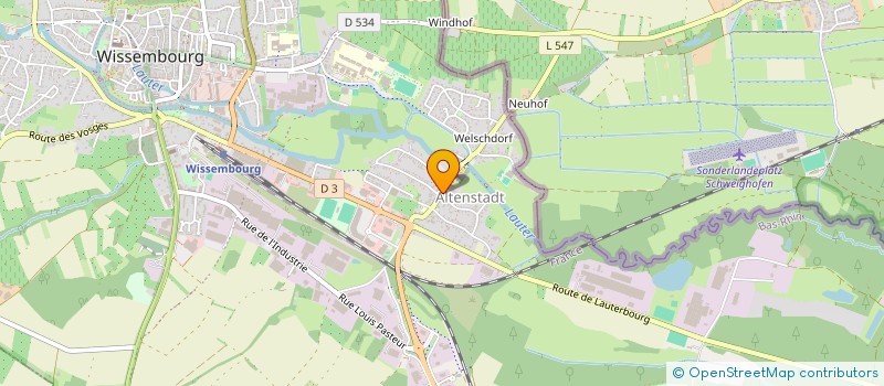 localisation de l'entreprise SOCIETE CIVILE IMMOBILIERE EGO  ROTT