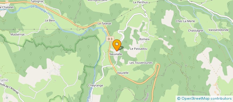 localisation de l'entreprise SOCIETE CIVILE IMMOBILIERE EH RENTIER AVANT TRENTE ANS à SAINT-ETIENNE-DE-CHOMEIL
