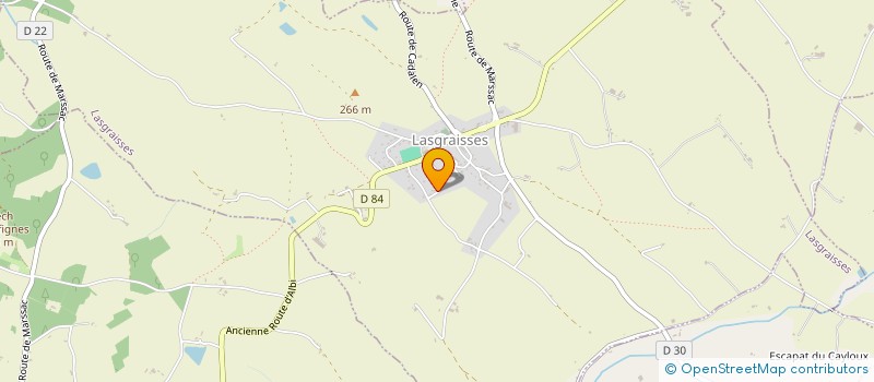 localisation de l'entreprise SOCIETE CIVILE IMMOBILIERE EJC  LASGRAISSES