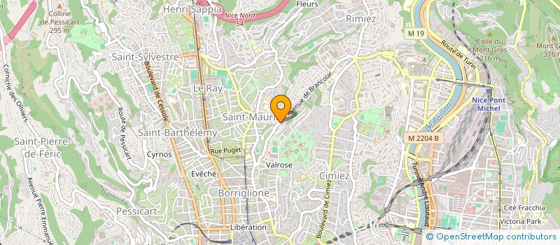 localisation de l'entreprise SOCIETE CIVILE IMMOBILIERE ELFZEF à NICE