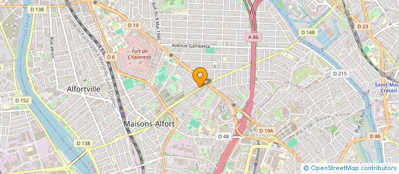 localisation de l'entreprise SOCIETE CIVILE IMMOBILIERE ELGIMO à MAISONS-ALFORT