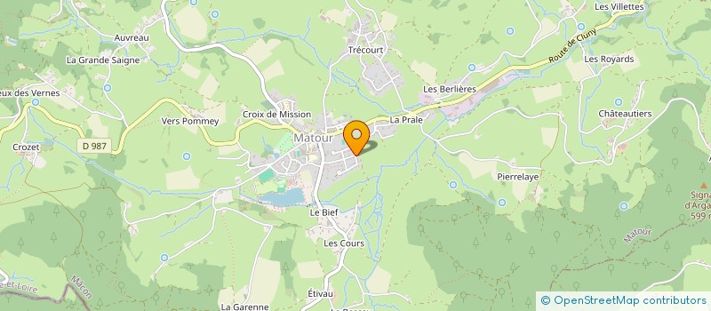 localisation de l'entreprise SOCIETE CIVILE IMMOBILIERE ELICIL  NAVOUR-SUR-GROSNE