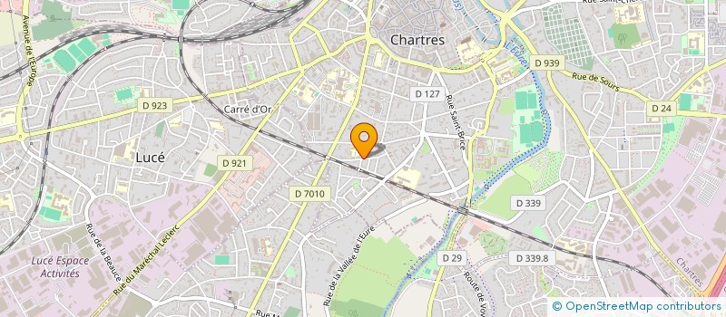 localisation de l'entreprise SOCIETE CIVILE IMMOBILIERE ELIJO 2 à CHARTRES
