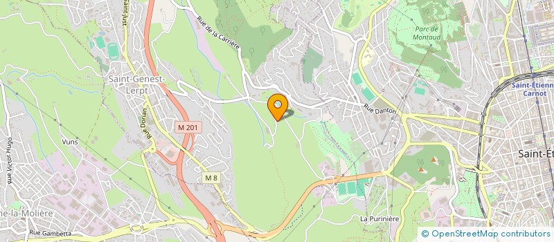 localisation de l'entreprise SOCIETE CIVILE IMMOBILIERE ELINOR  SAINT-GENEST-LERPT