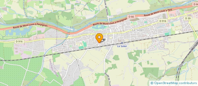 localisation de l'entreprise SOCIETE CIVILE IMMOBILIERE ELISSA  LE SOLER