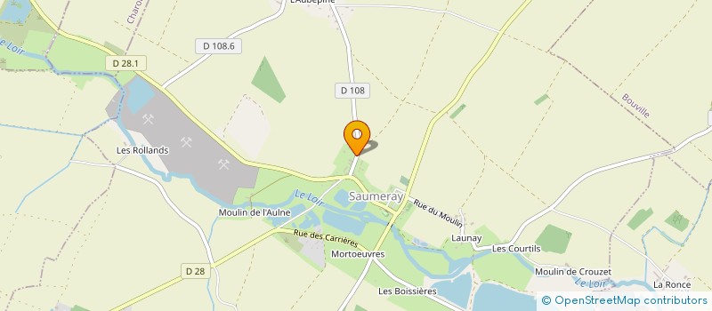 localisation de l'entreprise SOCIETE CIVILE IMMOBILIERE ELITHAN à SAUMERAY