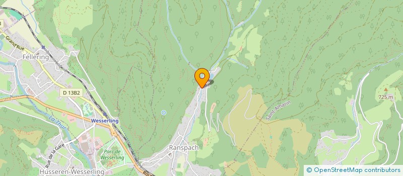 localisation de l'entreprise SOCIETE CIVILE IMMOBILIERE ELLETZE  RANSPACH