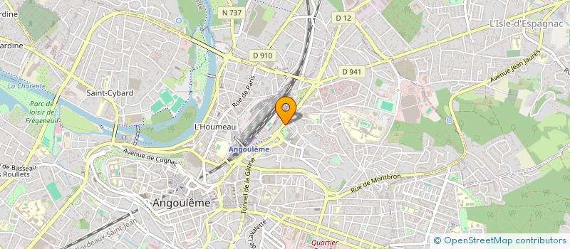 localisation de l'entreprise SOCIETE CIVILE IMMOBILIERE ELOHIM à ANGOULEME