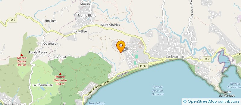 localisation de l'entreprise SOCIETE CIVILE IMMOBILIERE ELVA  DIAMANT