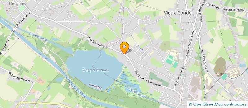 localisation de l'entreprise SOCIETE CIVILE IMMOBILIERE ELYSEE  VIEUX-CONDE