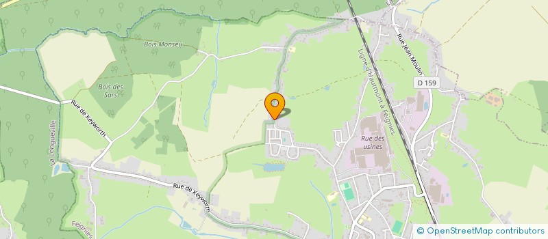 localisation de l'entreprise SOCIETE CIVILE IMMOBILIERE ELZA  FEIGNIES