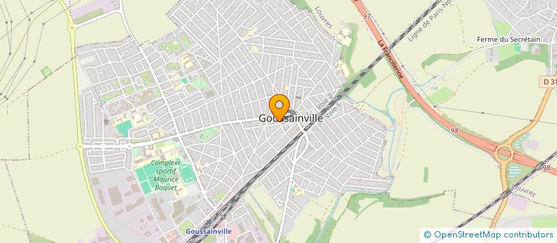 localisation de l'entreprise SOCIETE CIVILE IMMOBILIERE EMEKA IMMO à GOUSSAINVILLE