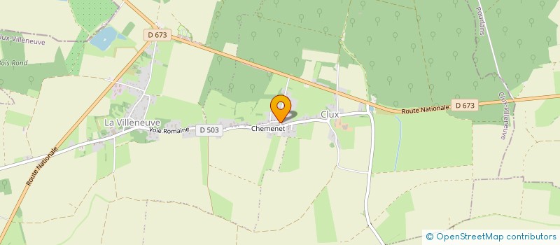 localisation de l'entreprise SOCIETE CIVILE IMMOBILIERE EMILA  CLUX-VILLENEUVE