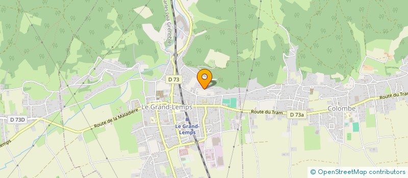 localisation de l'entreprise SOCIETE CIVILE IMMOBILIERE EMVE  LE GRAND-LEMPS